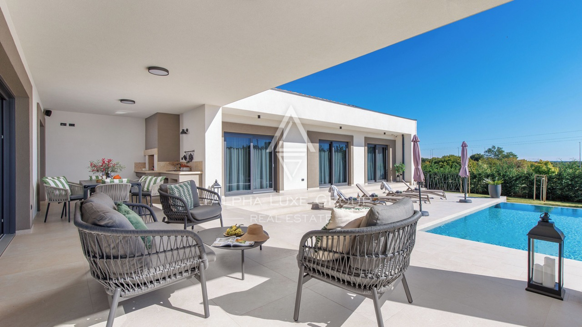 Istra, Rovinj: Moderna luksuzna pritlična vila