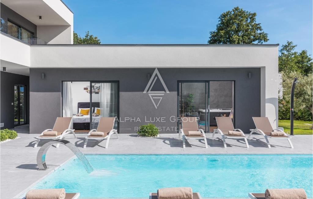 Istra, Rovinj: Sodobna vila z bazenom in spa