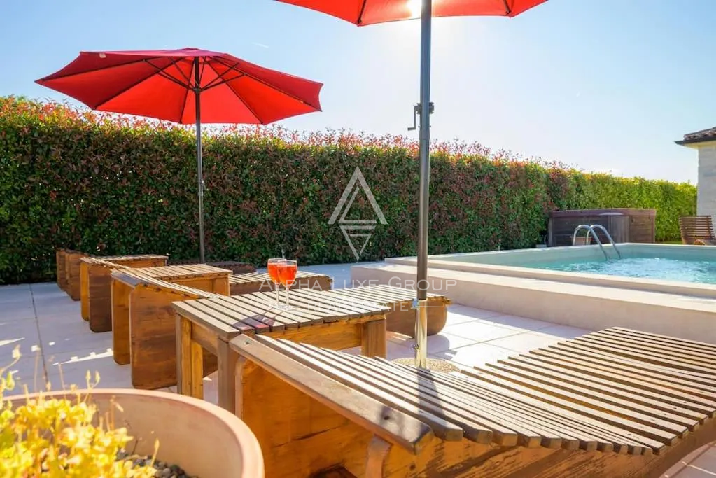 Istra, Rebići: Elegantna vila z bazenom in intimo