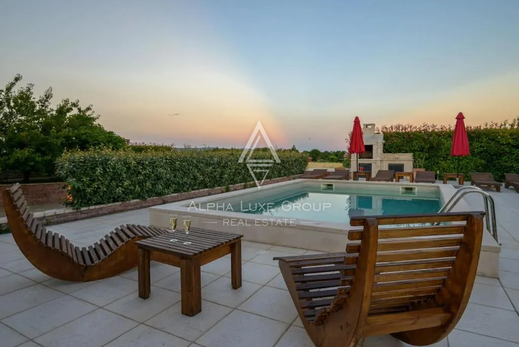 Istra, Rebići: Elegantna vila z bazenom in intimo