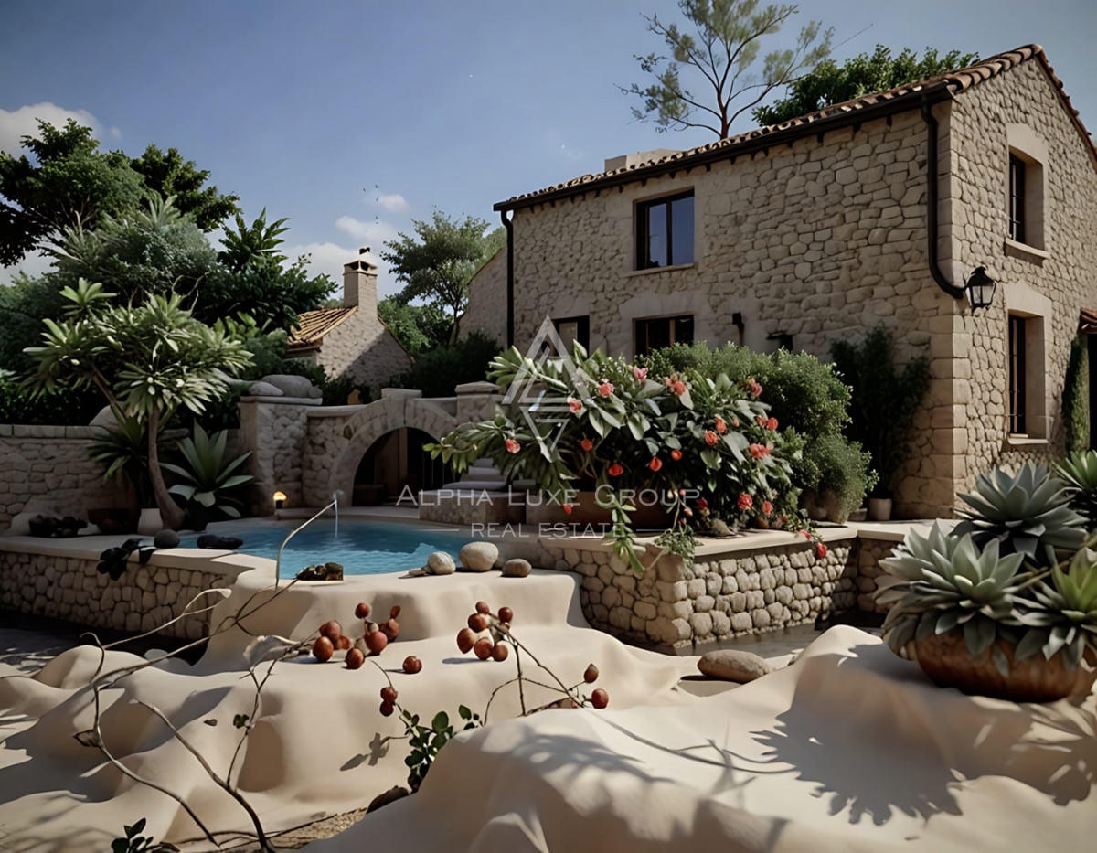 Istra, Bale: Gradbeno zemljišče center z ruševino