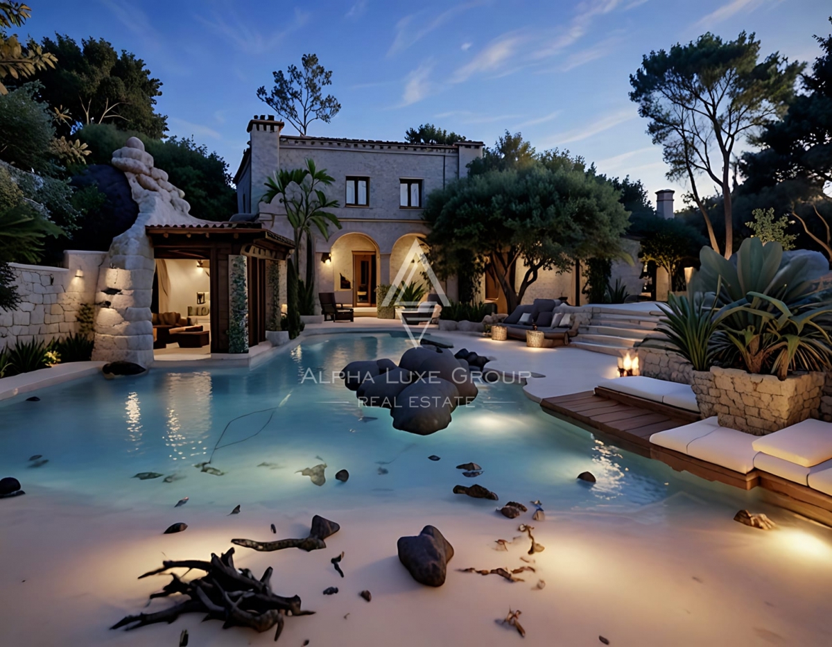 Istra, Bale: Gradbeno zemljišče center z ruševino