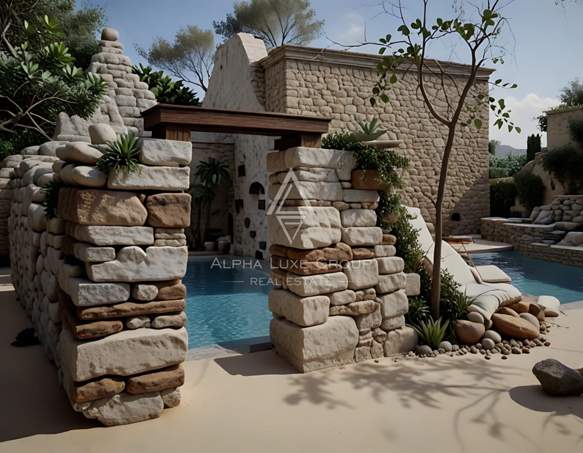 Istra, Bale: Gradbeno zemljišče center z ruševino