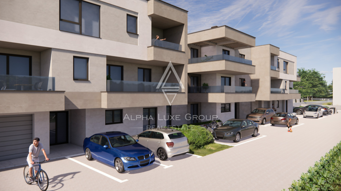 Istra, Pula: Moderno stanovanje balkon parking
