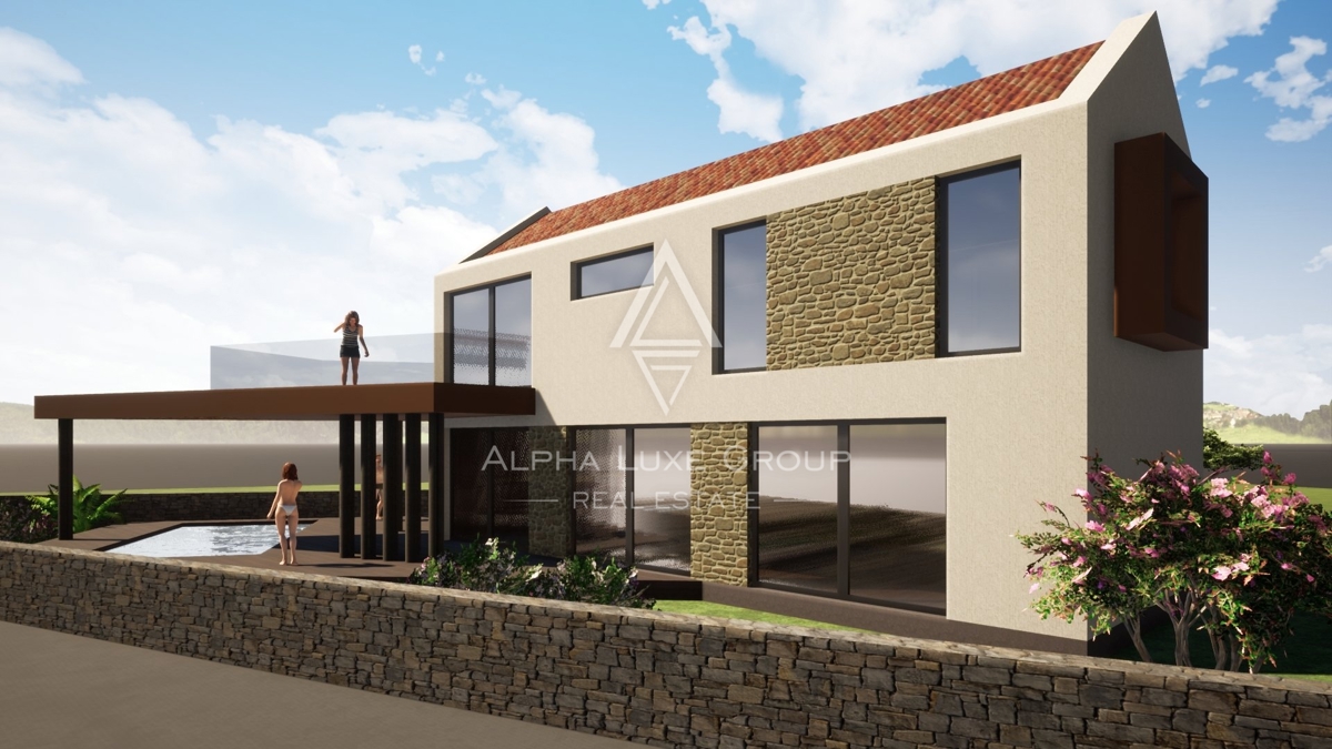 Istra, Poreč – Moderna nova hiša z bazenom blizu Vrsarja