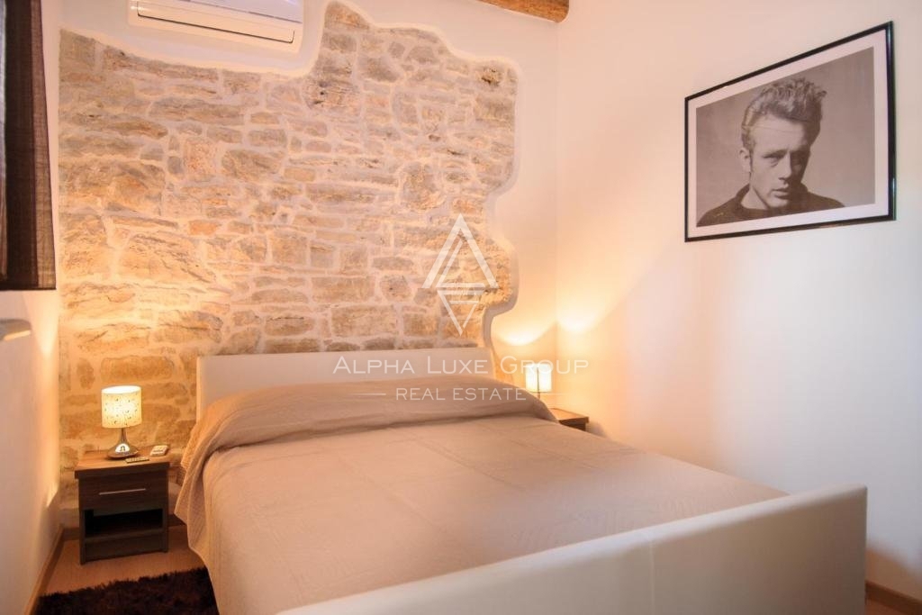 Kamnita hiša s štirimi apartmaji in pogledom na morje, Istra, Poreč