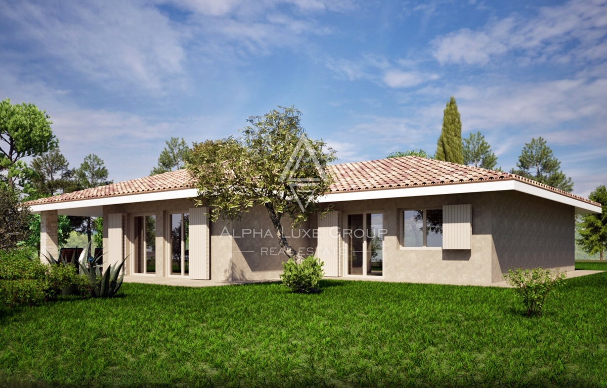 Poreč, Istra – Moderna vila z bazenom in pogledom na morje