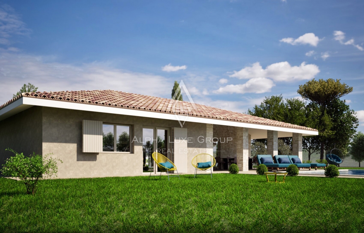 Poreč, Istra – Moderna vila z bazenom in pogledom na morje