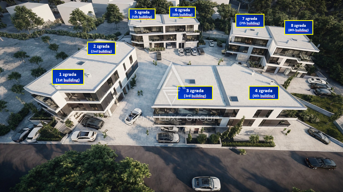 Pula, Istra: Sodobno 2-sobno stanovanje z vrtom