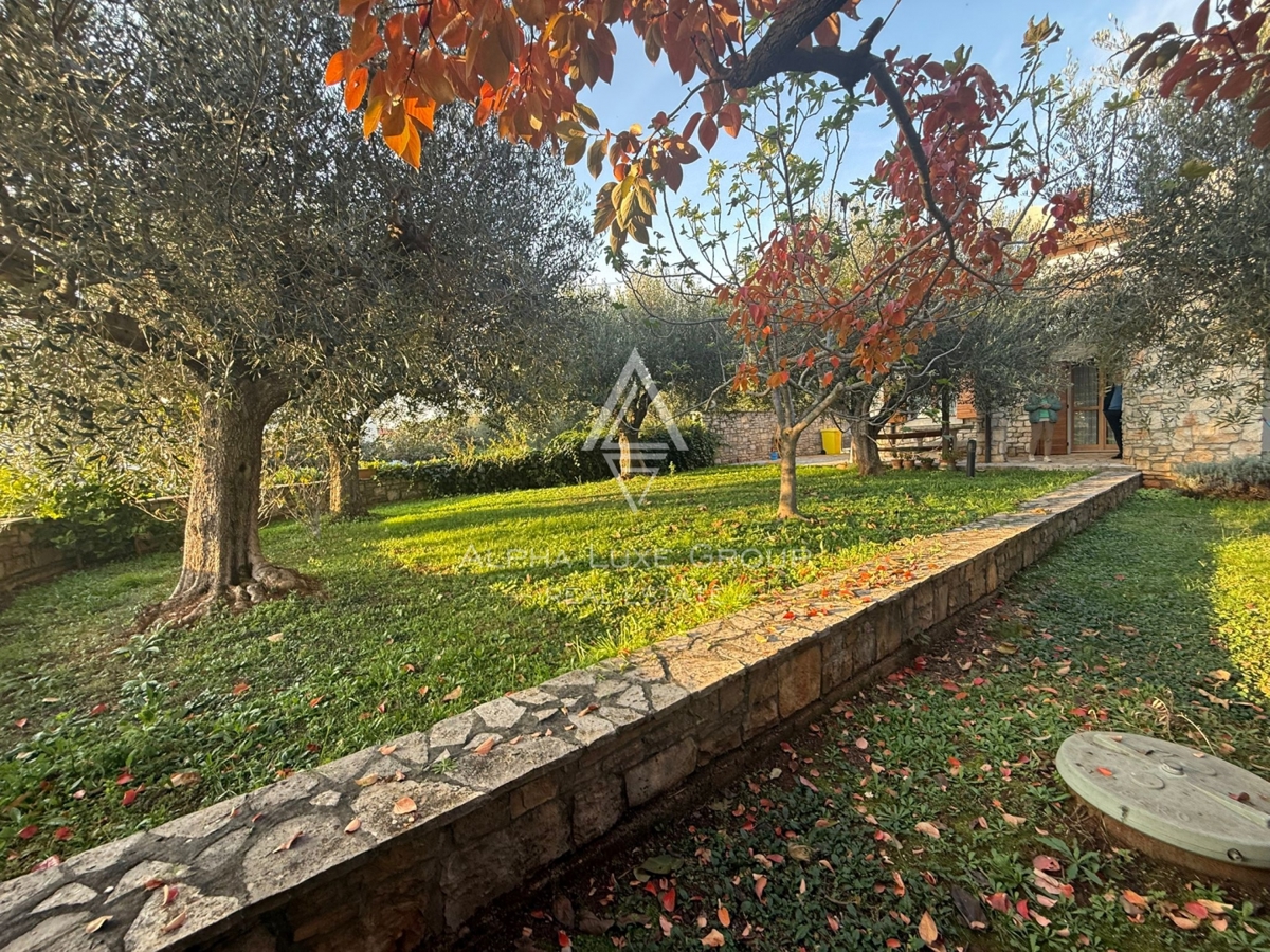 Istra, Buje: Čarobna kamnita hiša z vrtom