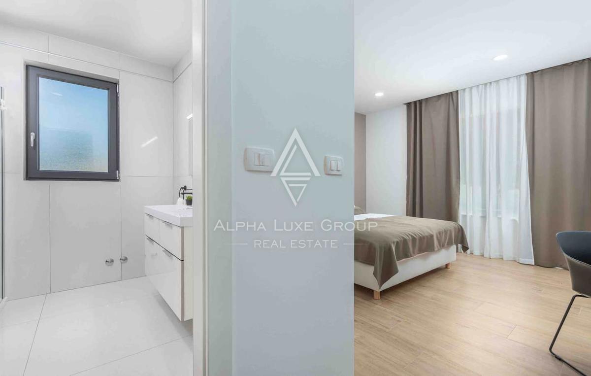 Istra, Žminj: Moderna pritlična hiša z bazenom