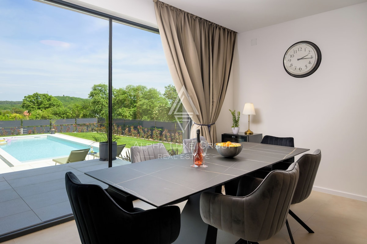 Istra, Rovinj: Moderna vila z bazenom in intimo