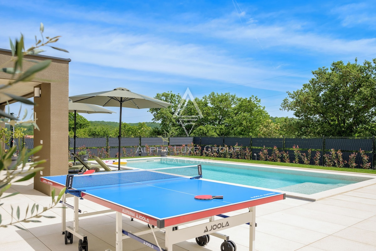 Istra, Rovinj: Moderna vila z bazenom in intimo