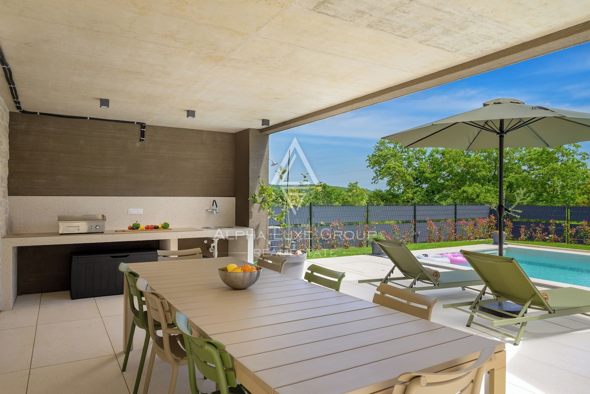 Istra, Rovinj: Moderna vila z bazenom in intimo