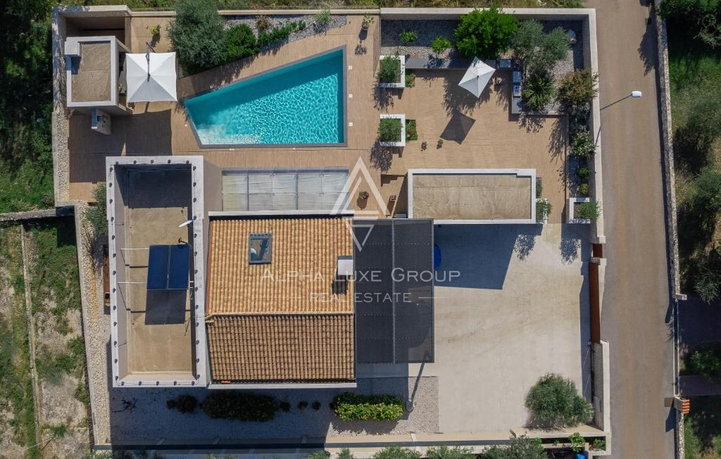 Istra, Umag: Moderna dizajnerska hiša z bazenom