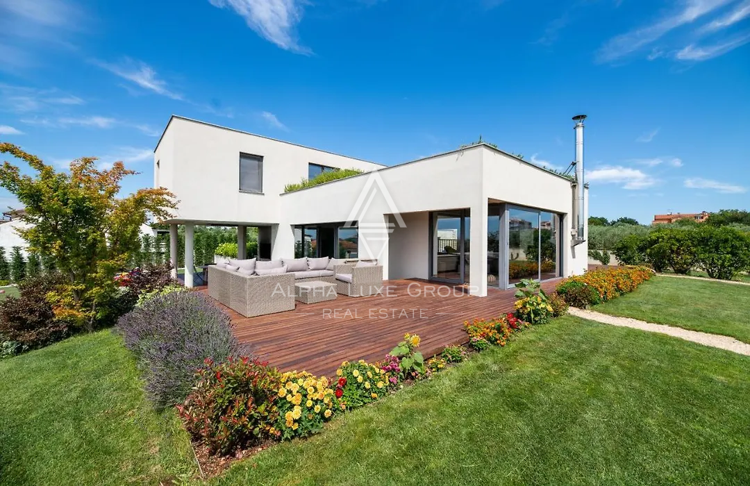 Istra, Umag: Luksuzna vila z morjem in zasebnostjo