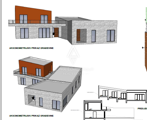 Istra, Vižinada: Gradbeno zemljišče panoramski pogled