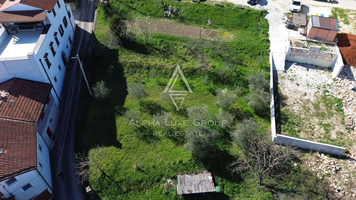 Istra, Vižinada: Gradbeno zemljišče panoramski pogled