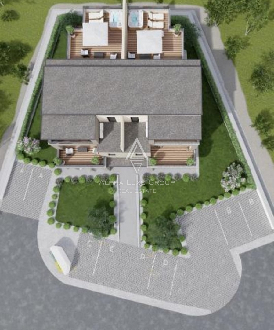 Istra, Poreč - Trisobno stanovanje s čudovitim pogledom na morje naprodaj