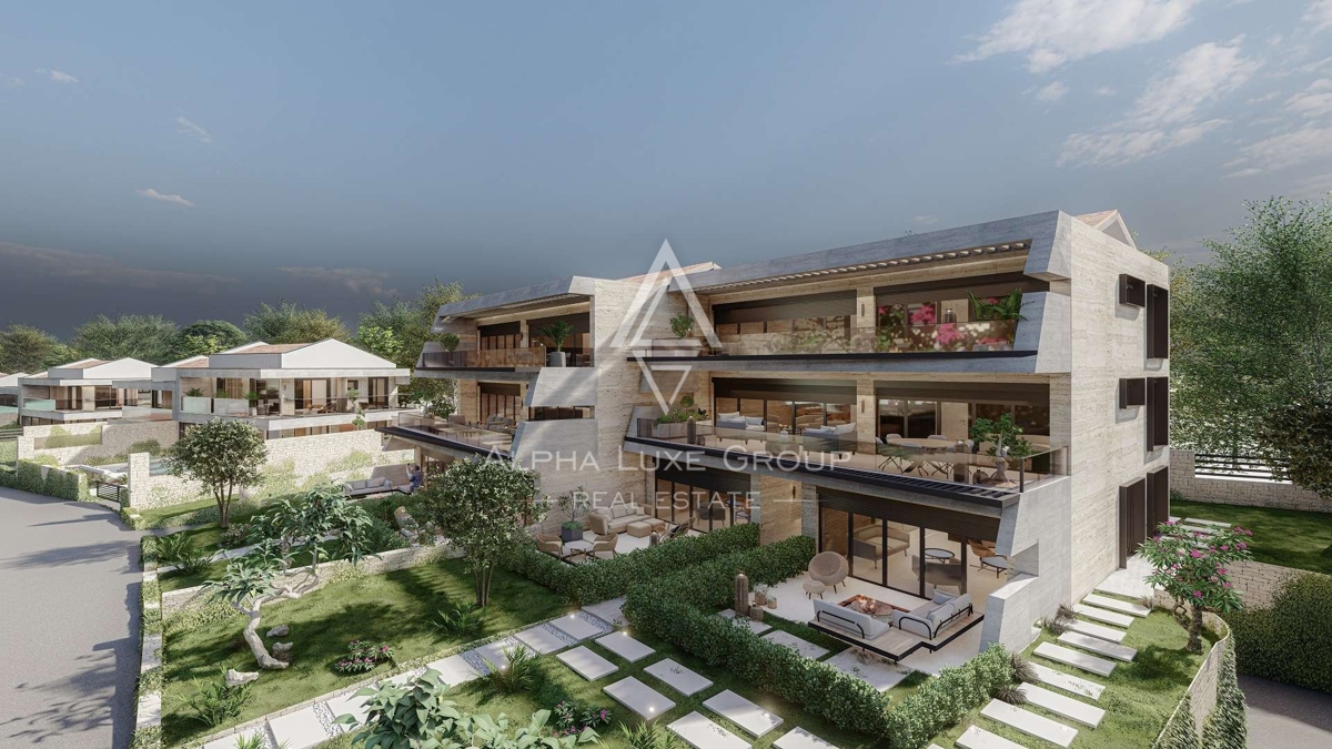 Istra, Lovrečica: Apartma v pritličju v prestižnem letovišču blizu plaže