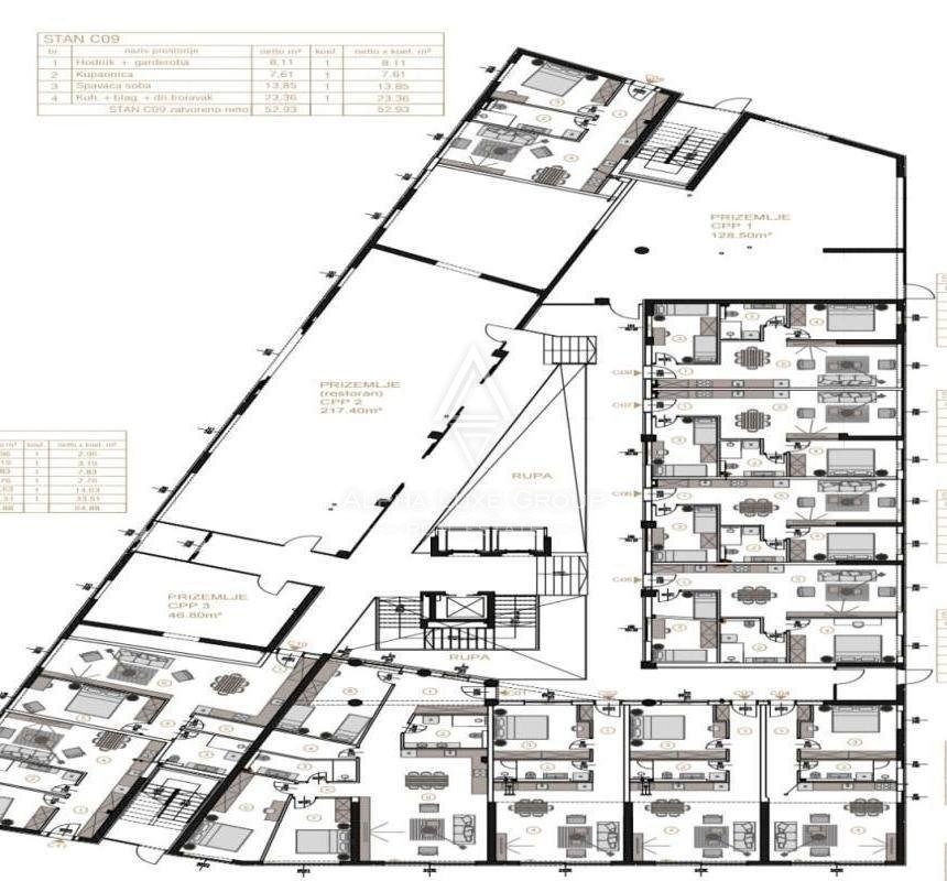 Moderni penthouse Stanovanje v izgradnji, Istra, Poreč
