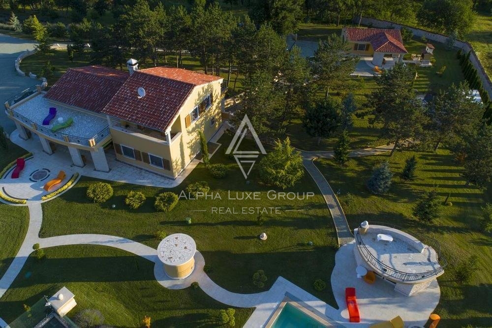 Žminj, Istra: Razkošna vila z ogromnim vrtom