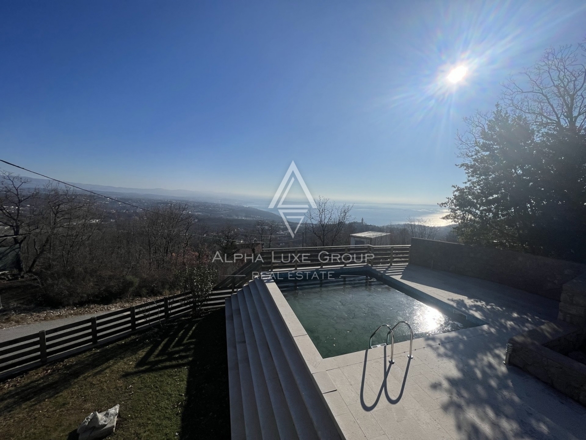 ALPHA LUXE GROUP naprodaj, hiša s panoramskim pogledom na morje in otoke, hiša z dvema apartmajema, OPATIJA