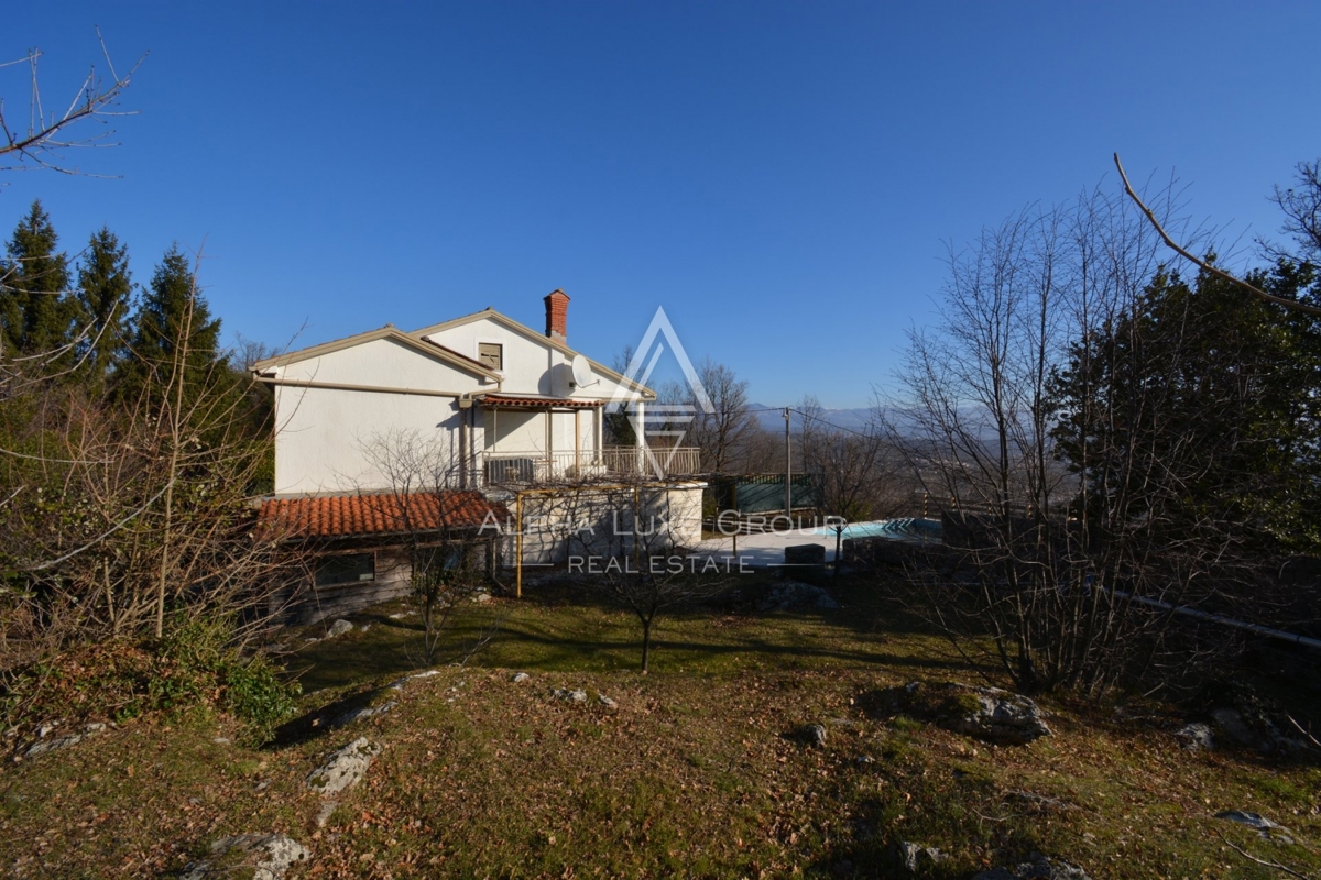 ALPHA LUXE GROUP naprodaj, hiša s panoramskim pogledom na morje in otoke, hiša z dvema apartmajema, OPATIJA