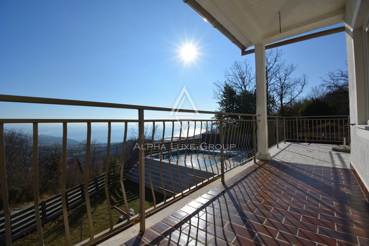 ALPHA LUXE GROUP naprodaj, hiša s panoramskim pogledom na morje in otoke, hiša z dvema apartmajema, OPATIJA