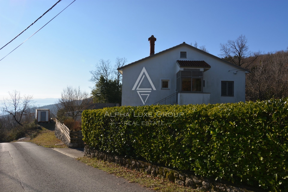 ALPHA LUXE GROUP naprodaj, hiša s panoramskim pogledom na morje in otoke, hiša z dvema apartmajema, OPATIJA