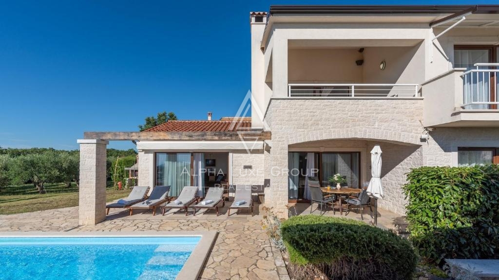 Višnjan, Istra – Luksuzna vila s panoramskim razgledom