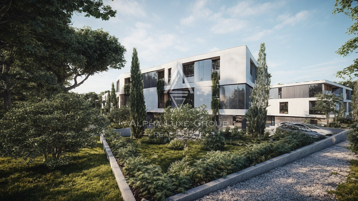 Pula, Istra: Nov penthouse s 3 spalnicami in teraso
