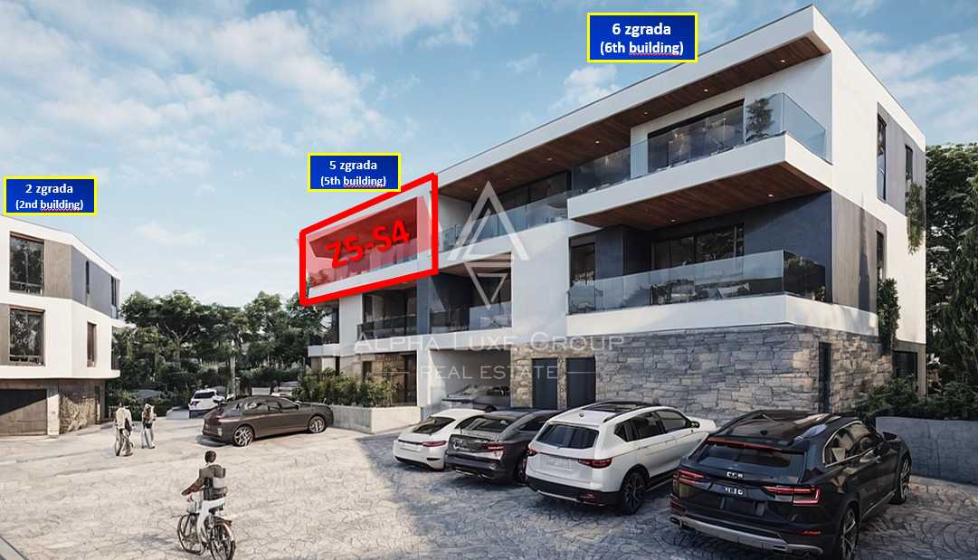 Pula, Istra: Nov penthouse s 3 spalnicami in teraso