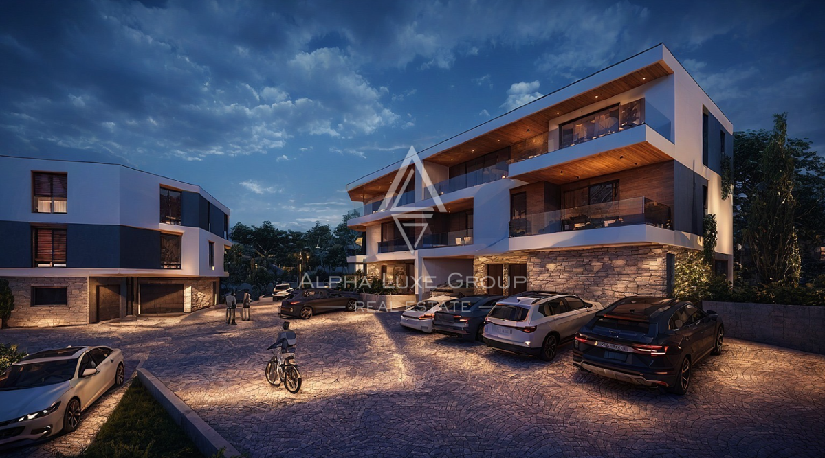 Pula, Istra: Nov penthouse s 3 spalnicami in teraso