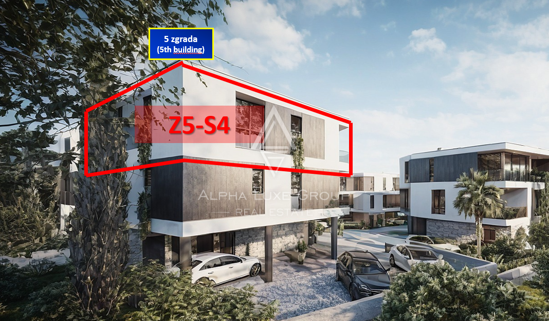 Pula, Istra: Nov penthouse s 3 spalnicami in teraso