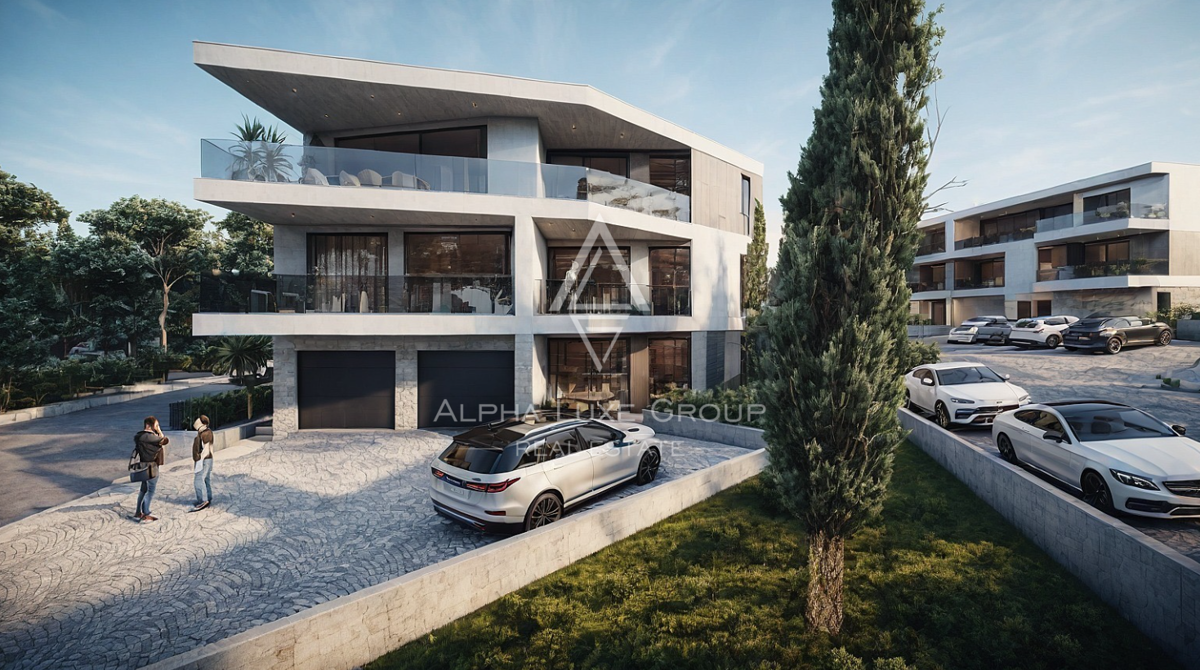 Pula, Istra: Nov penthouse s 3 spalnicami in teraso