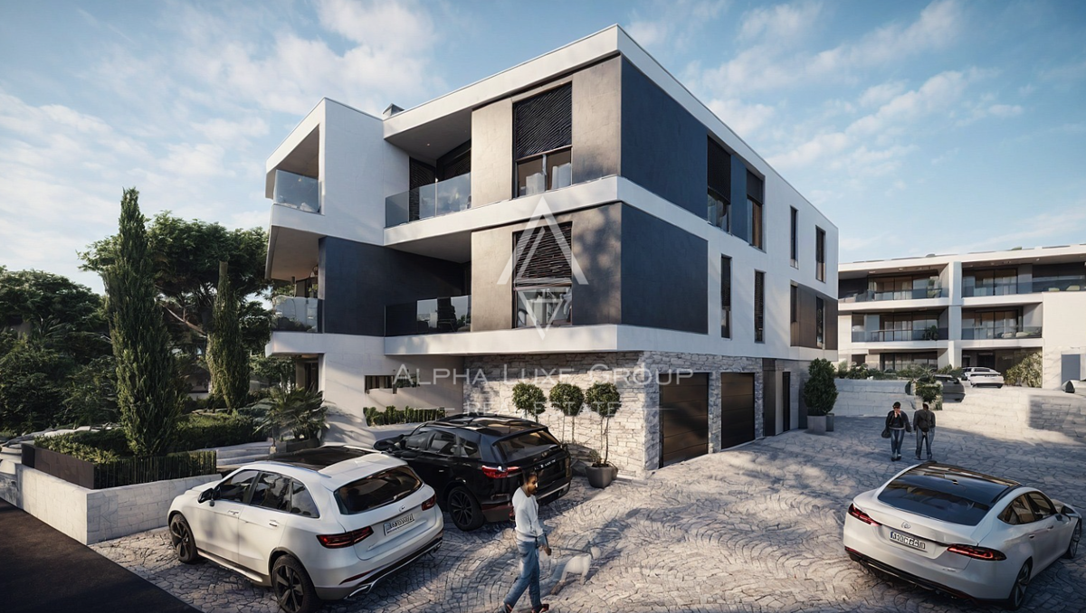 Pula, Istra: Nov penthouse s 3 spalnicami in teraso
