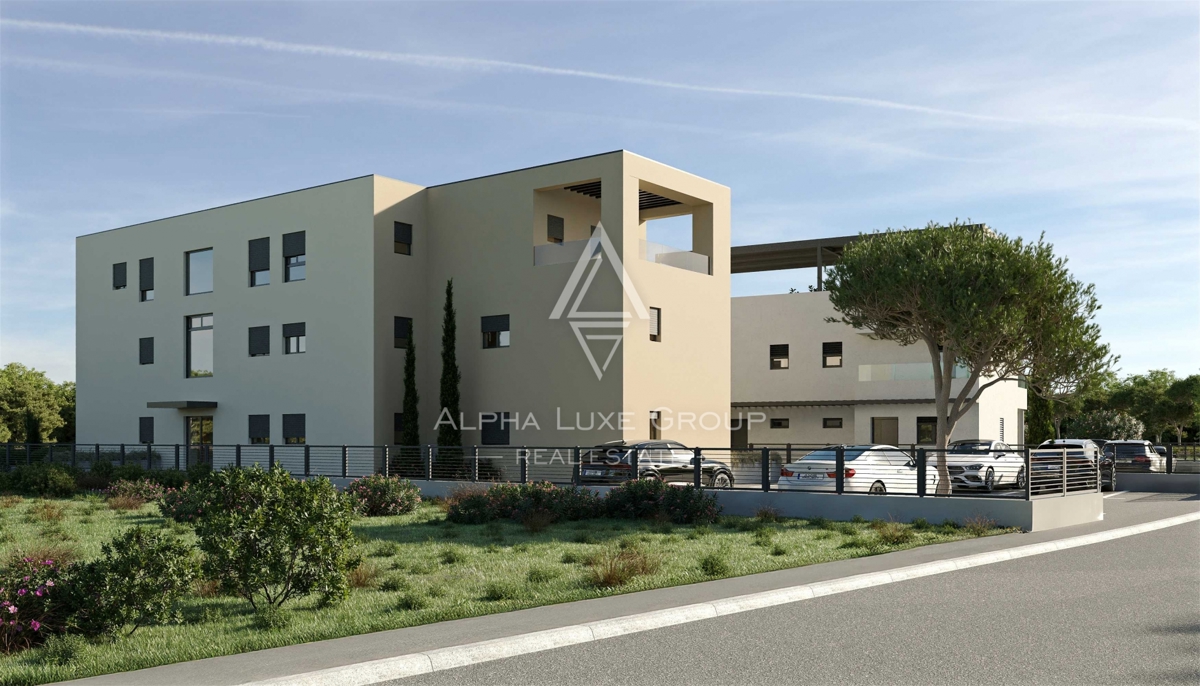 Poreč, Istra: 2-sobno stanovanje z vrtom pri plaži