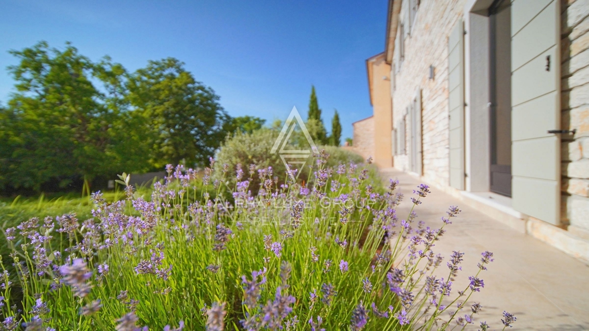 Kanfanar, Istra: Elegantna prenovljena kamnita vila