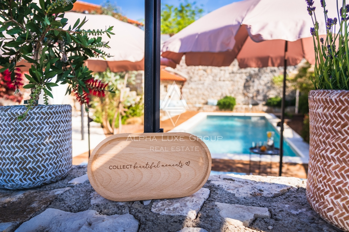 Kanfanar, Istra: Elegantna prenovljena kamnita vila
