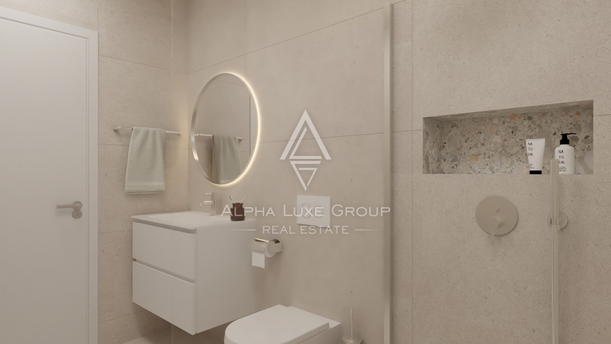 Novogradnja - prva vrsta do morja