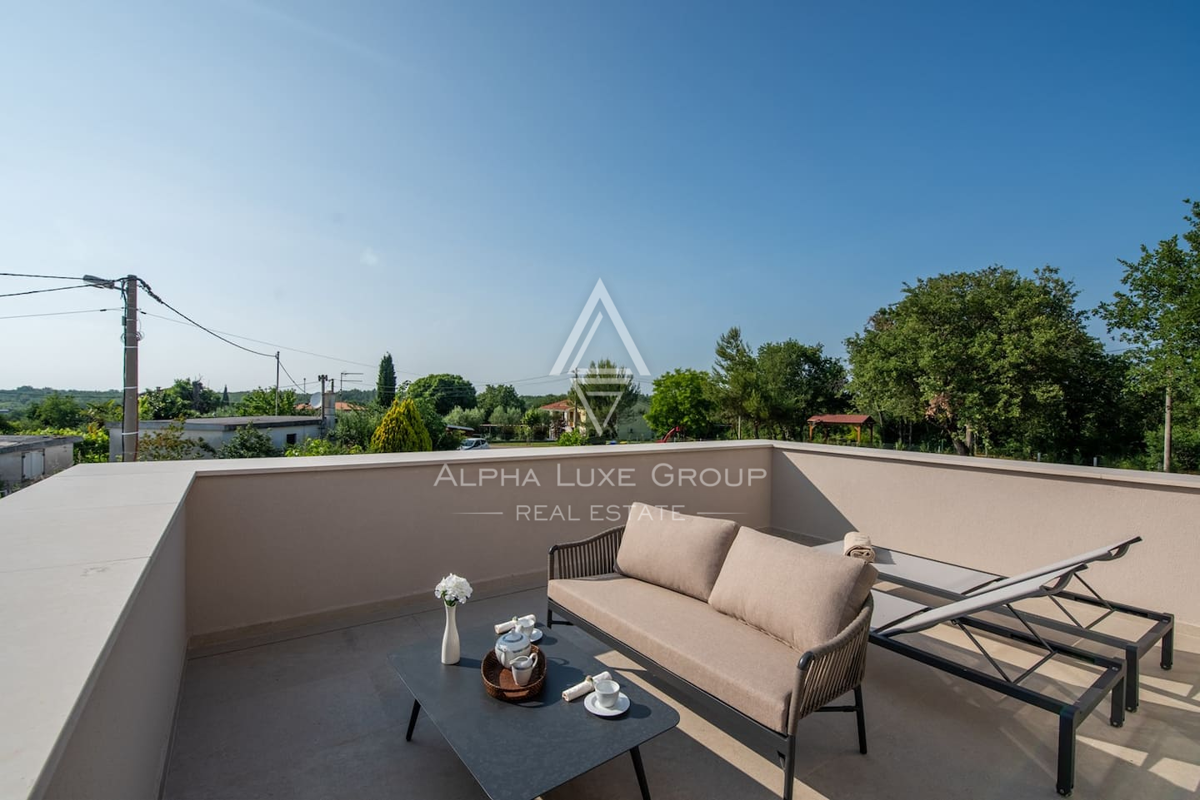 Istra, Poreč: Luksuzna vila z bazenom in morjem