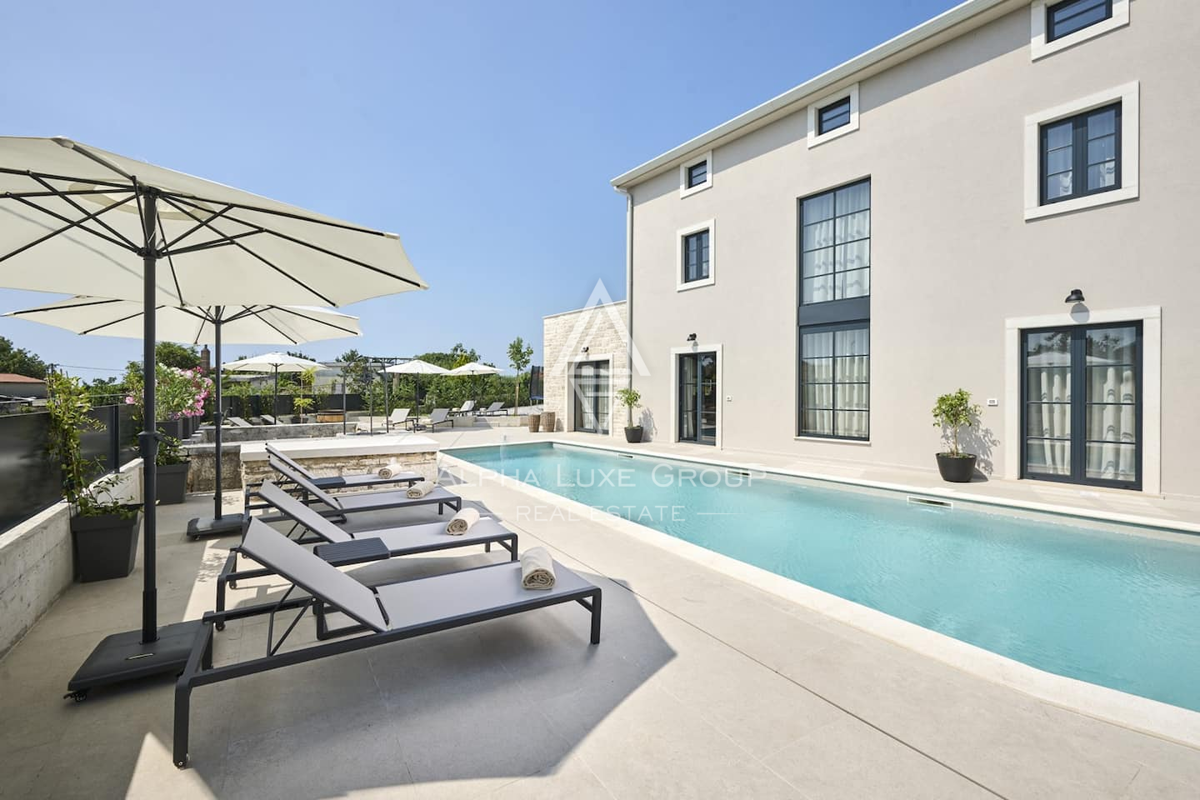 Istra, Poreč: Luksuzna vila z bazenom in morjem