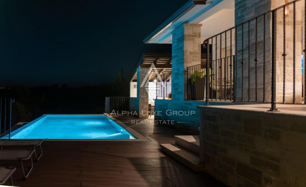 Istra, Momjan: Luksuzna vila s panoramskim razgledom