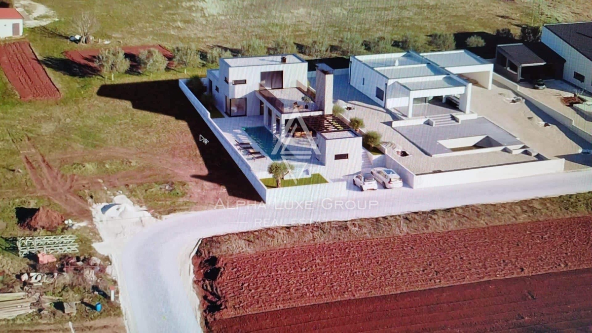 Istra, Kanfanar – Moderne vile s pogledom na morje