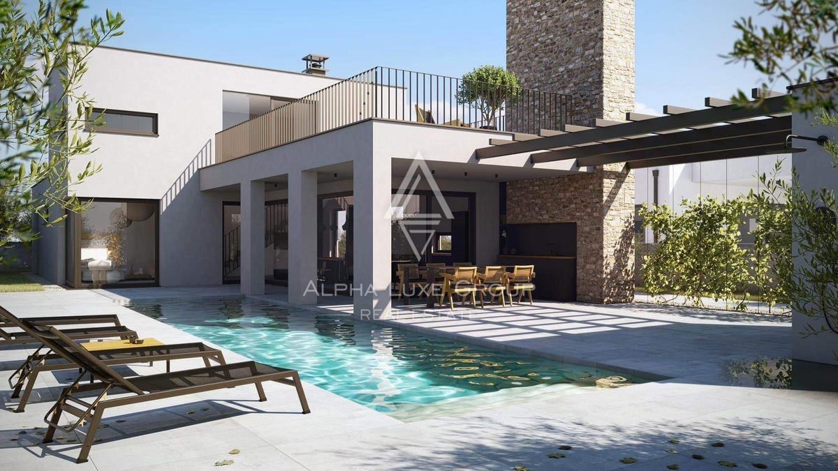 Istra, Kanfanar – Moderne vile s pogledom na morje