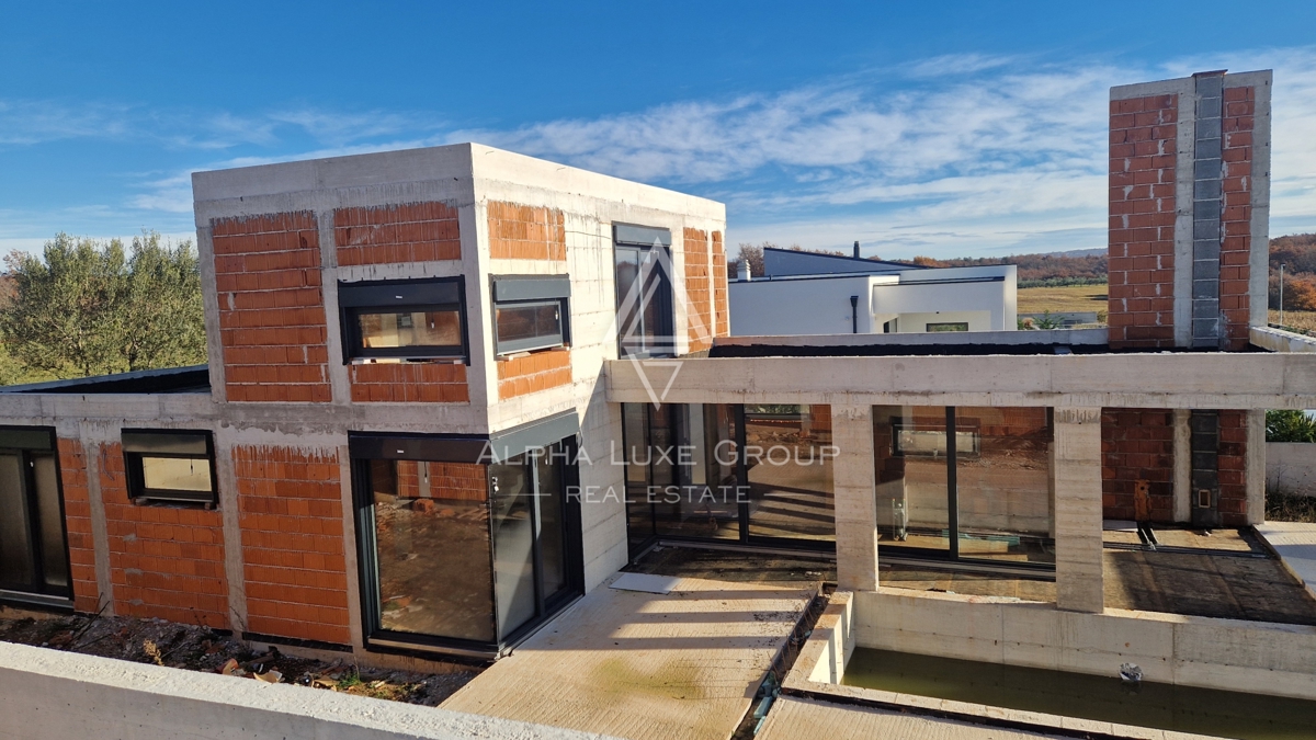 Istra, Kanfanar – Moderne vile s pogledom na morje