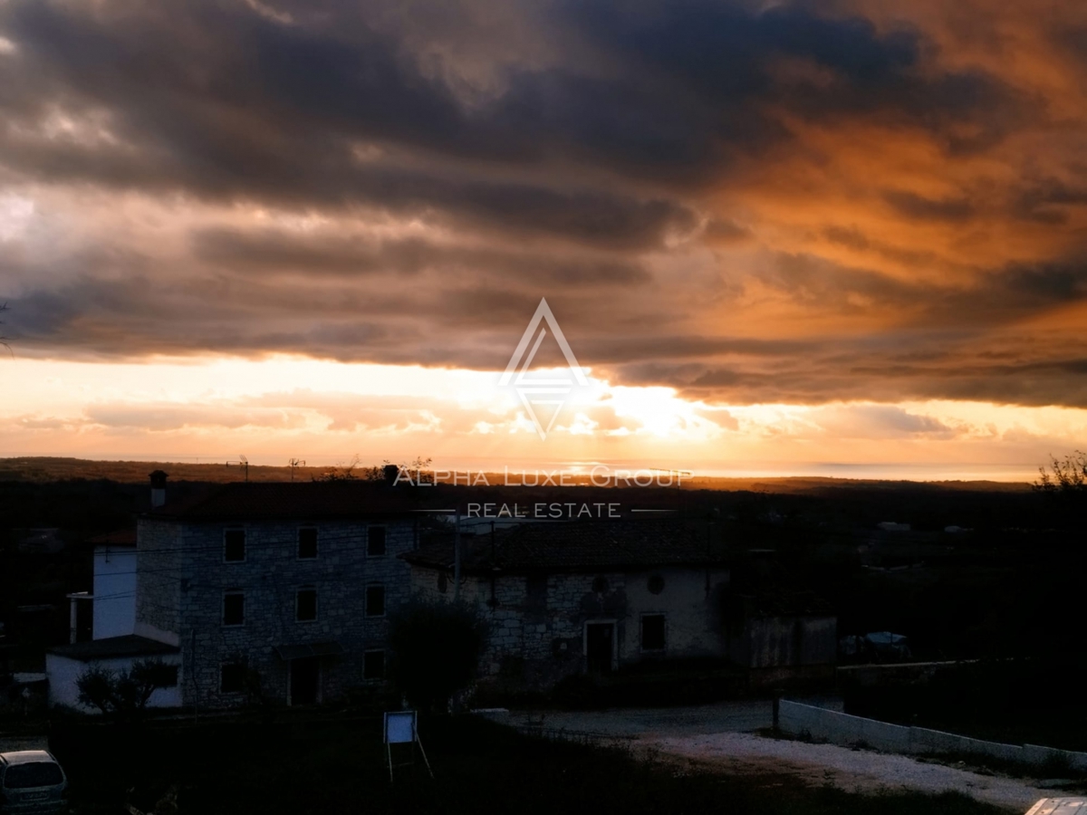 Istra, Poreč: Kamnita vila s pogledom na morje