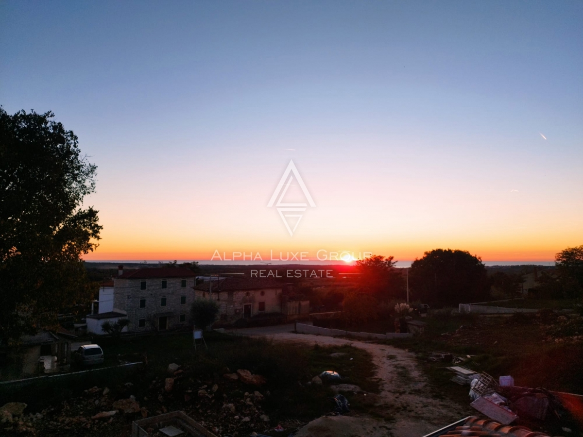 Istra, Poreč: Kamnita vila s pogledom na morje