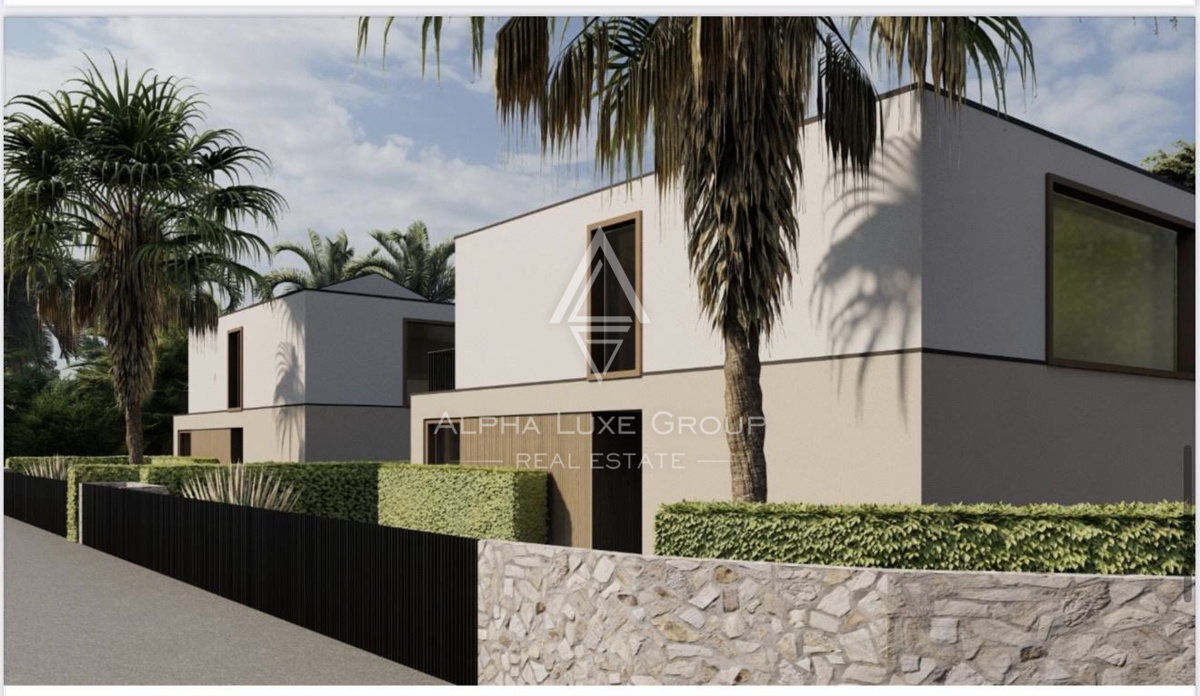 Istra, Vabriga: Moderna vila pogled morje in bazen